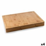 Skrebrt Quttin Bambus 45 x 35 x 1,2 cm (4 enheder) #1