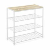 Hylder Confortime Hvid Tr Metal 60 x 30 x 63,5 cm (3 enheder) #2