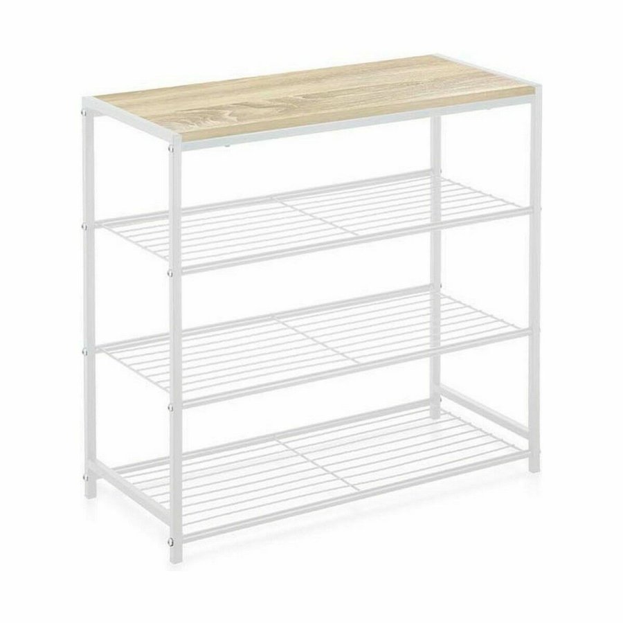 Hylder Confortime Hvid Tr Metal 60 x 30 x 63,5 cm (3 enheder) #2