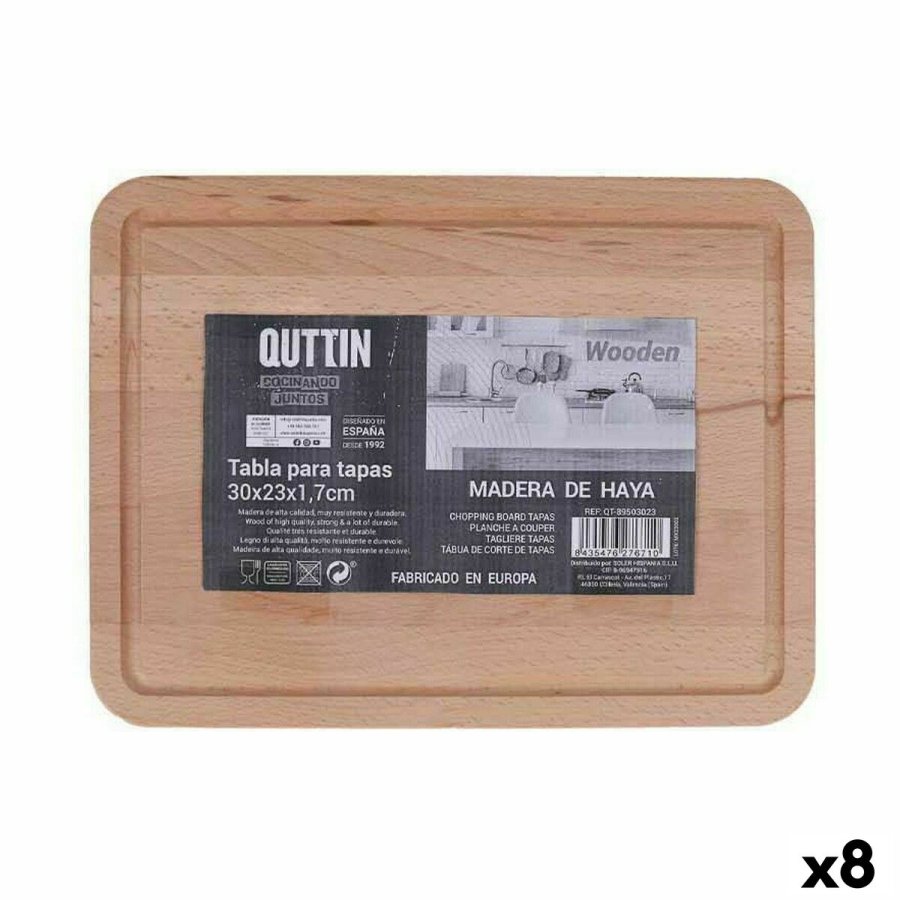 Skrebrt Quttin 30 x 23 x 1,7 cm (8 enheder) #1