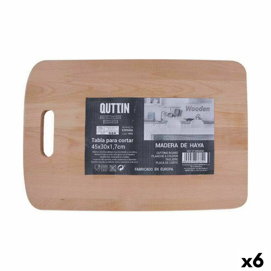 Skrebrt Quttin 45 x 30 x 1,7 cm (6 enheder) #1