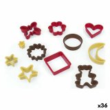 Moldes para Galletas Quttin Multifarvet Kiks Figurer 11 Dele (36 Enheder) #1
