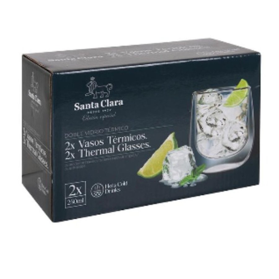 Glasst Inde Santa Clara Borosilikatglas 250 ml 2 Dele #4