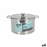 Gryde med Glaslg Quttin Hermes Stl 10 L (4 enheder) #1