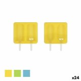 Forme tiliIs Quttin Dobbelt Silikone 11,5 x 13,3 x 3 cm (24 enheder) #1