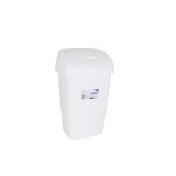 Papirkurv Tontarelli Aurora Hvid 9L Med lg (12 enheder) #5