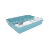 Bestikholder Tontarelli Mixy Turkisbl 31,7 x 41,8 x 7,7 cm Forlngbar (12 enheder) #3
