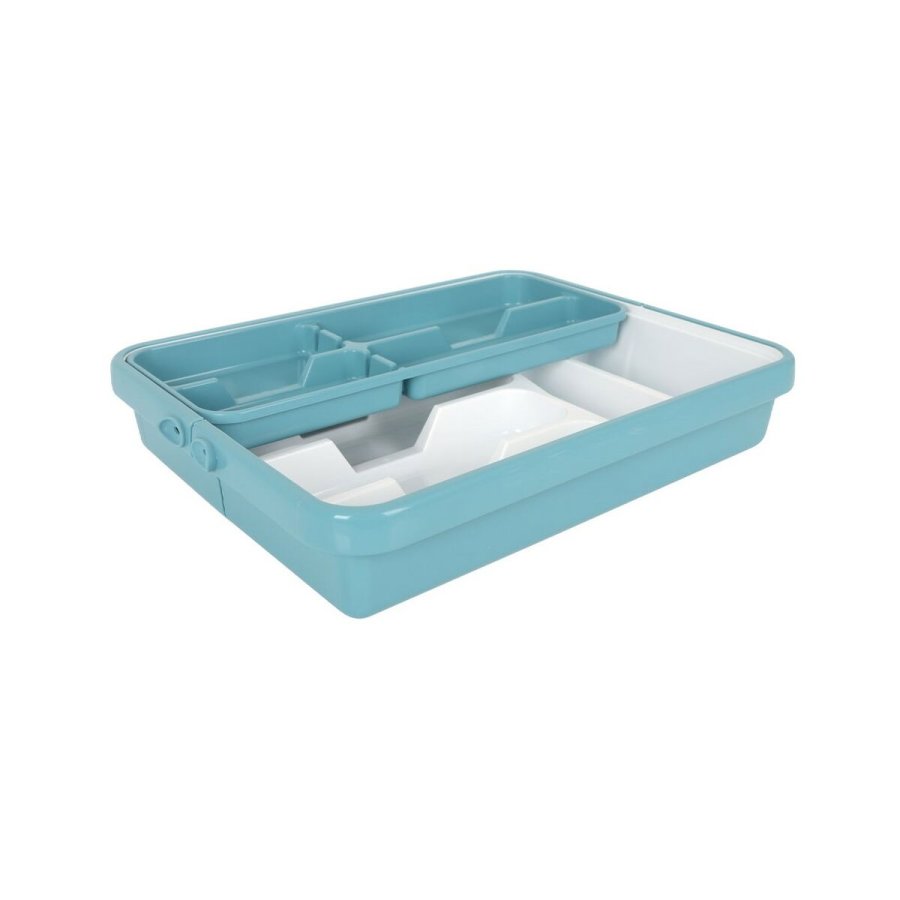 Bestikholder Tontarelli Mixy Turkisbl 31,7 x 41,8 x 7,7 cm Forlngbar (12 enheder) #3