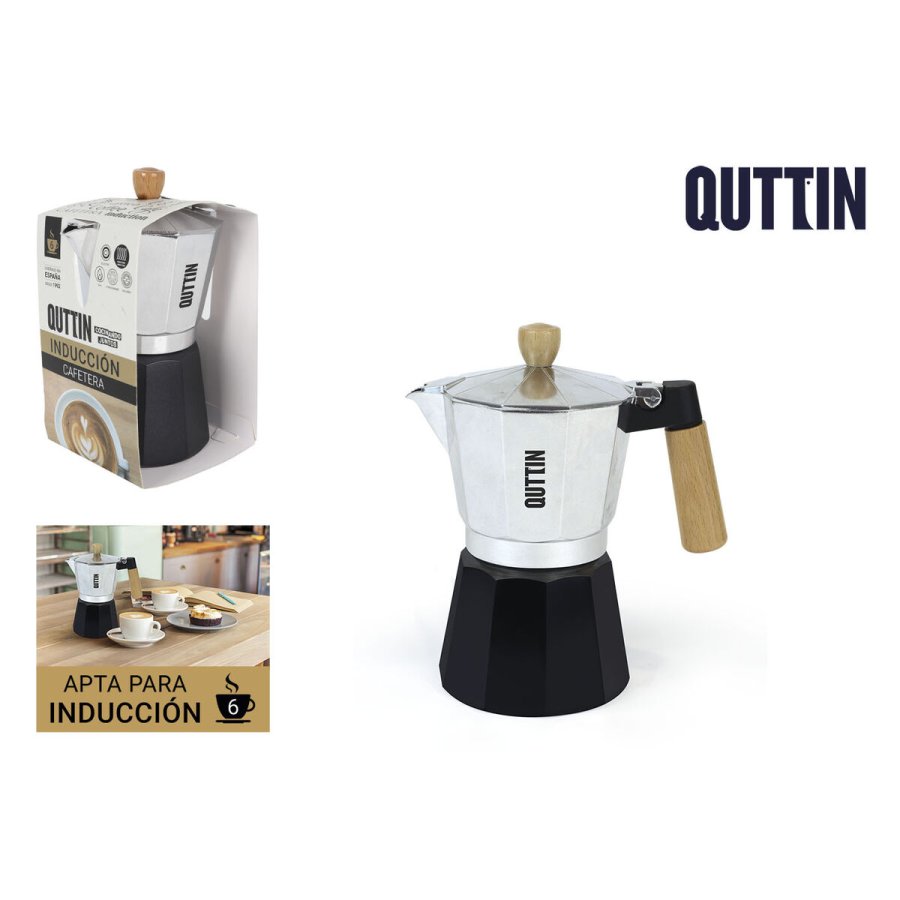Italiensk Kaffekande Quttin Aluminium 6 Kopper (6 enheder) #10