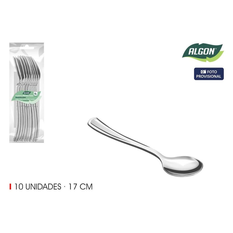 St med skeer Algon 17 cm 10 Dele (24 enheder) #10