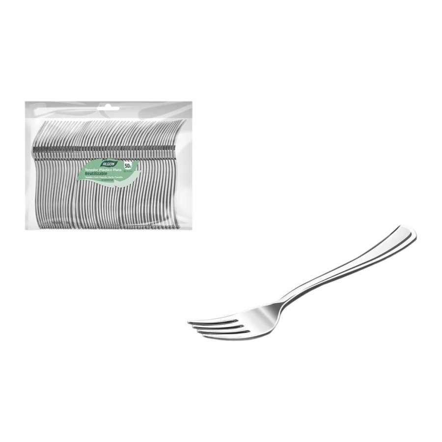 St med Gafler Algon 18,5 cm 50 Dele (12 enheder) #4
