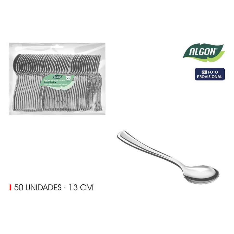 Dessertske st Algon 13 cm 50 Dele (18 enheder) #10