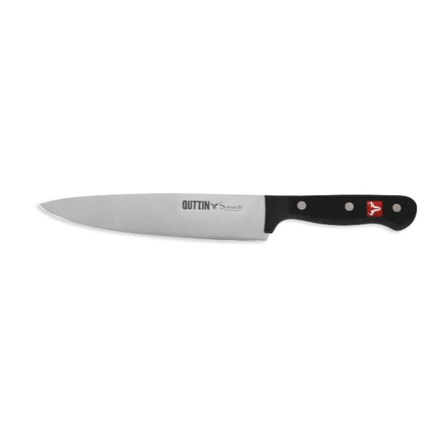 Kkkenkniv Quttin SYBARITE Sort Slvfarvet 20 cm (8 enheder) #7