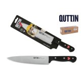 Kkkenkniv Quttin SYBARITE Sort Slvfarvet 20 cm (8 enheder) #4
