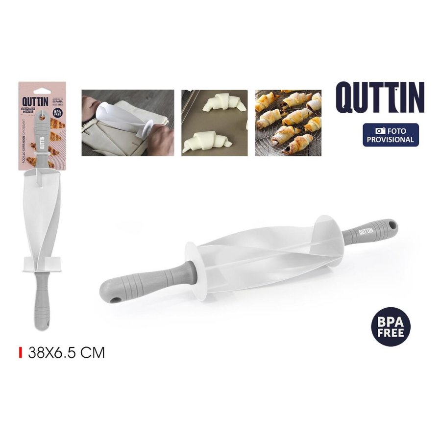 Kagerulle med former Quttin CROISSANT 38 x 6,5 cm (12 enheder) #4
