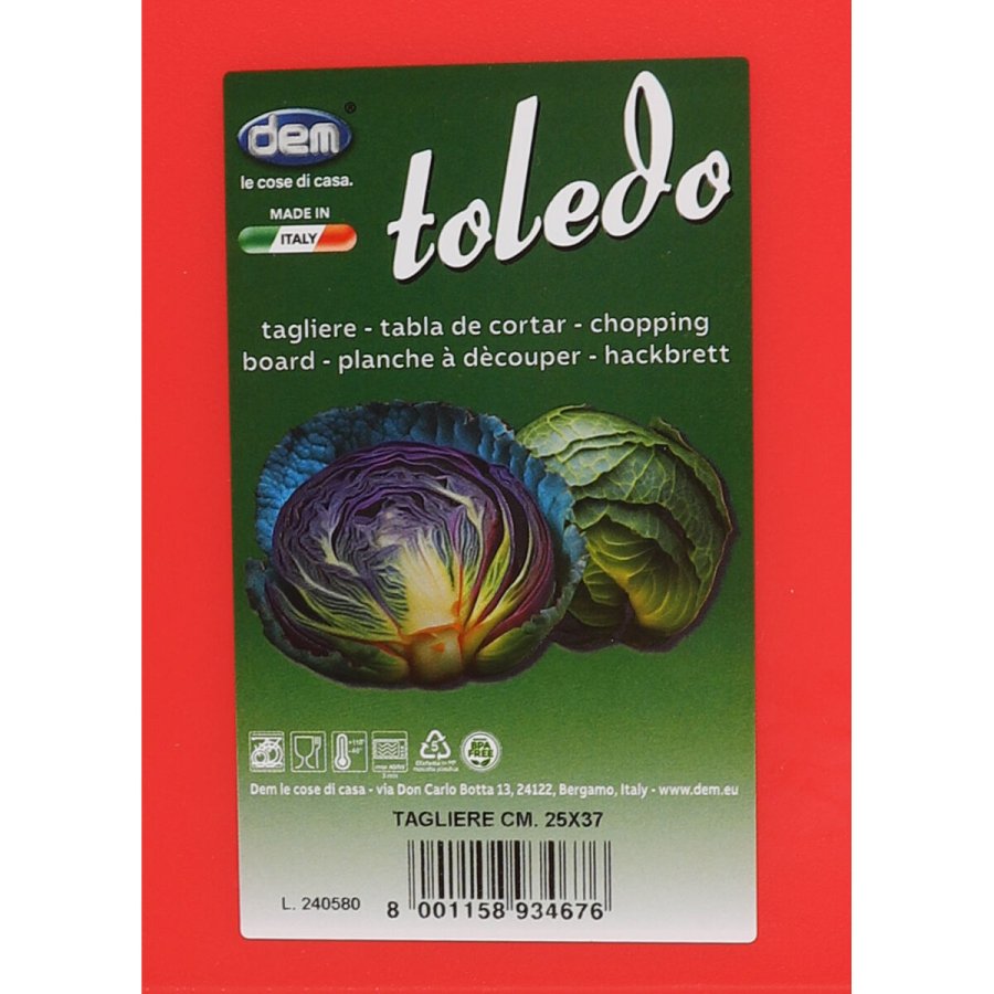 Skrebrt Dem Taglieri 37 x 25 cm (12 enheder) #4