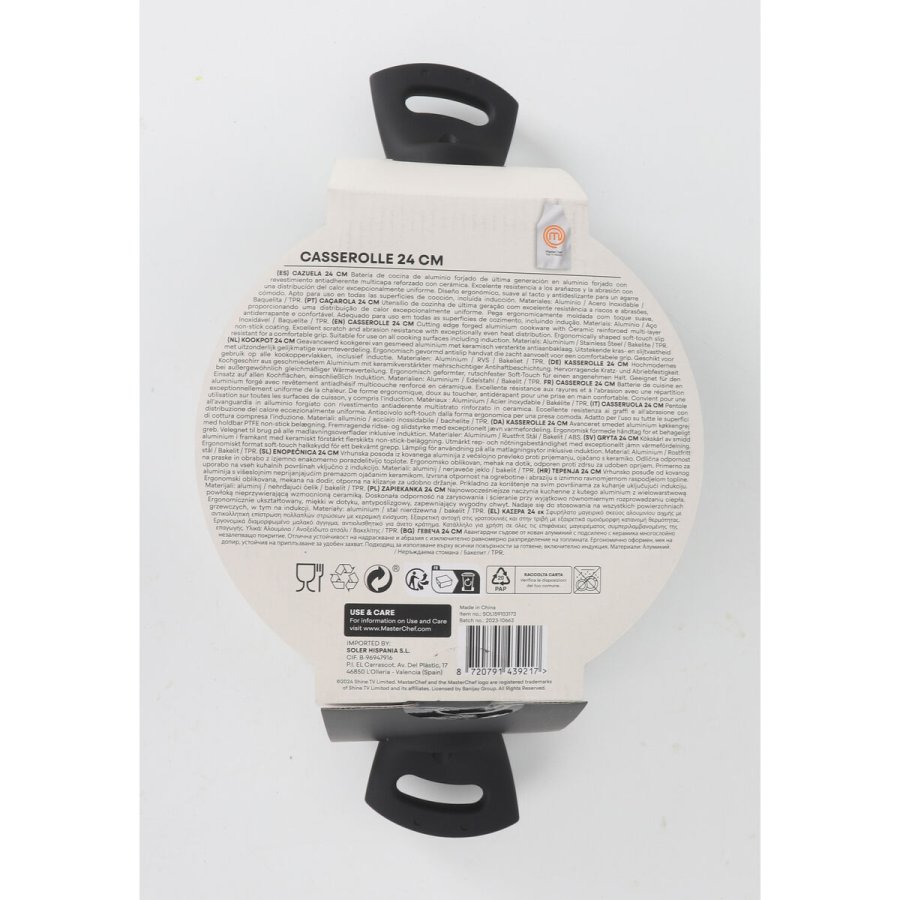 Gryde Med Lg MasterChef 24 cm (4 enheder) #10