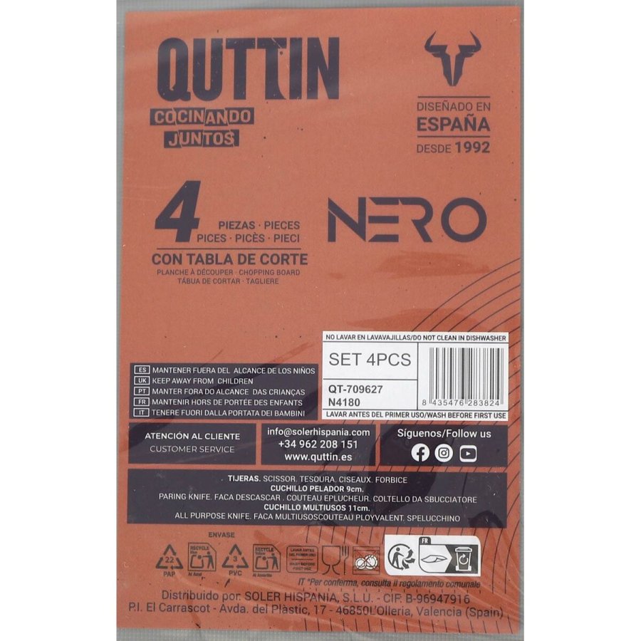 Knivst Quttin Nero 4 Dele (6 enheder) #7