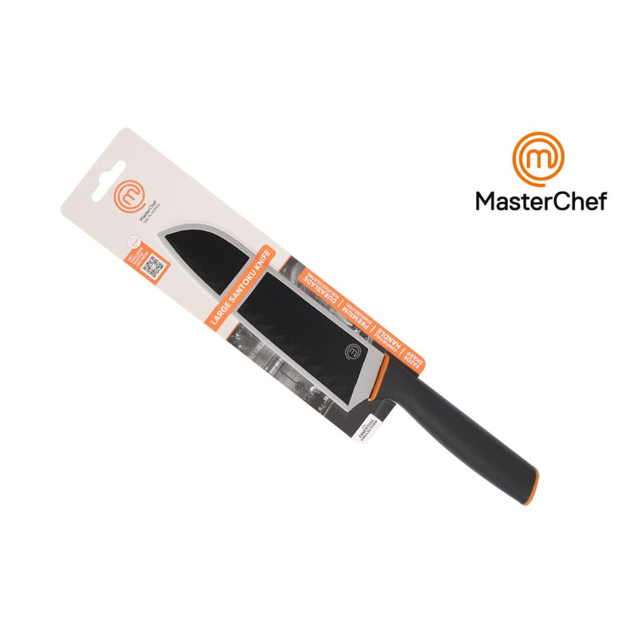 Kkkenkniv MasterChef Sort Slvfarvet 18 cm (24 enheder) #4