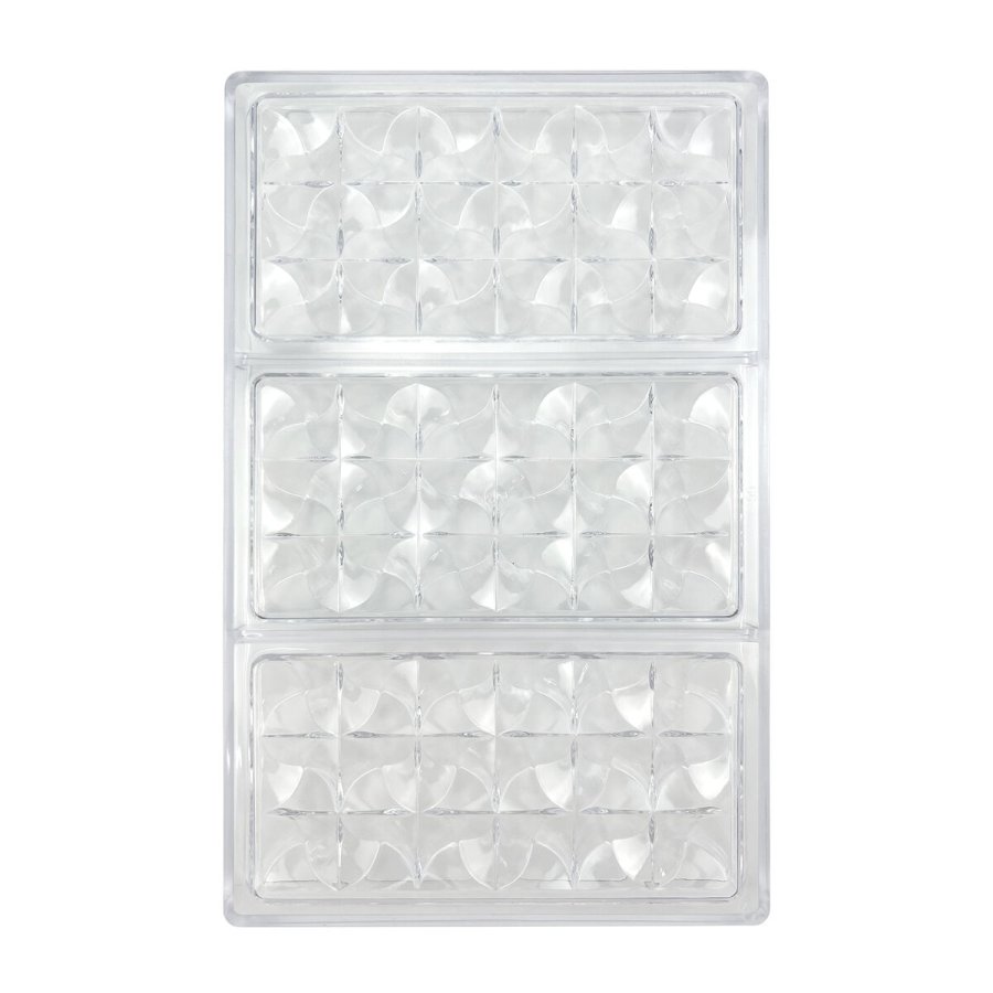 Bageform til bagvrk Quttin CHOCOLATE 27,5 x 17,5 x 2,5 cm (12 enheder) #7