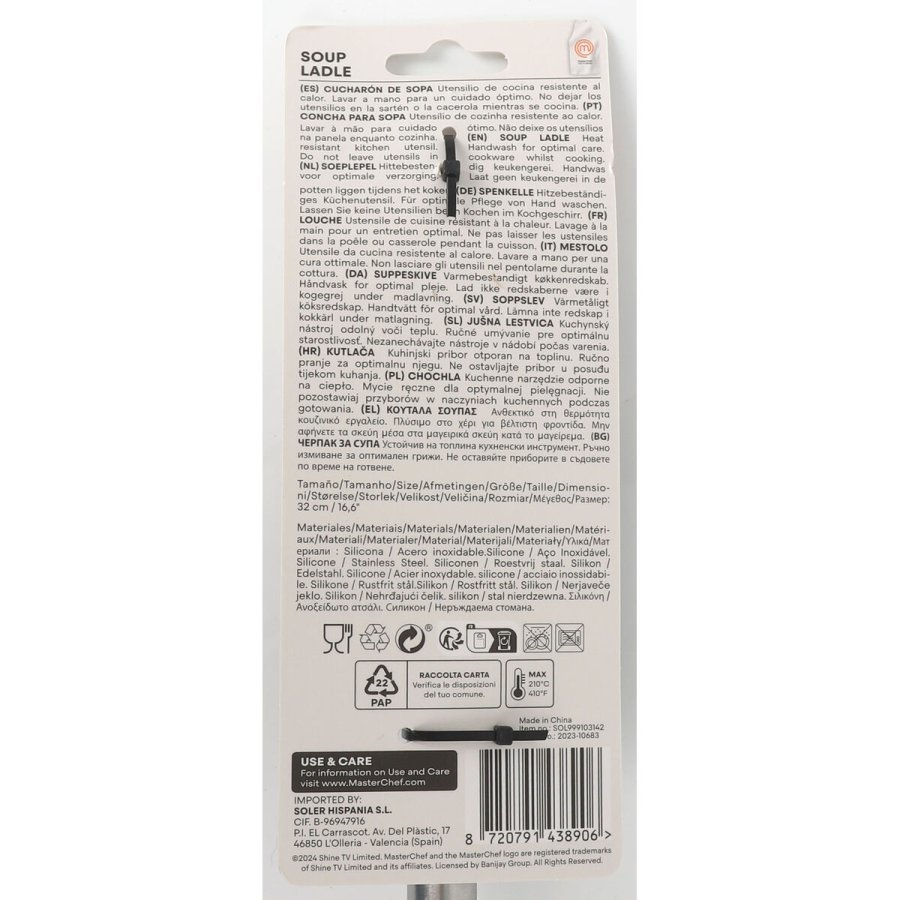 se La Mediterrnea Silikone Rustfrit stl 32 cm (24 enheder) #7