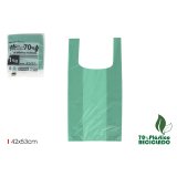 Taske til multibrug Inde Grn 42 x 53 cm (10 enheder) #3