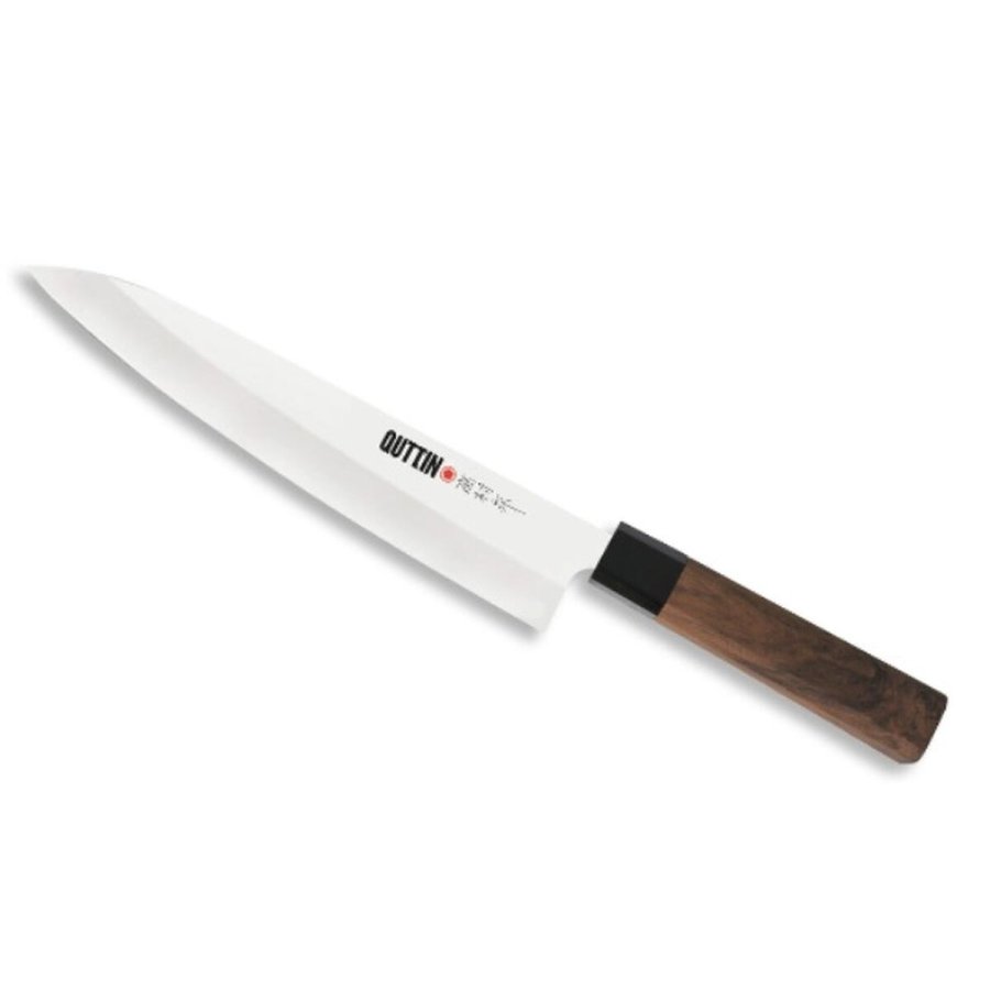 Kkkenkniv Quttin GYUTOU Takamura Brun Slvfarvet 20 cm (12 enheder) #7