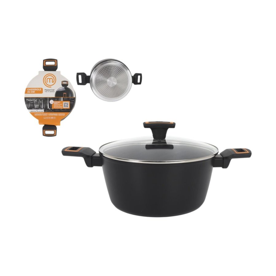 Gryde Med Lg MasterChef 24 cm 2,5 mm (4 enheder) #4