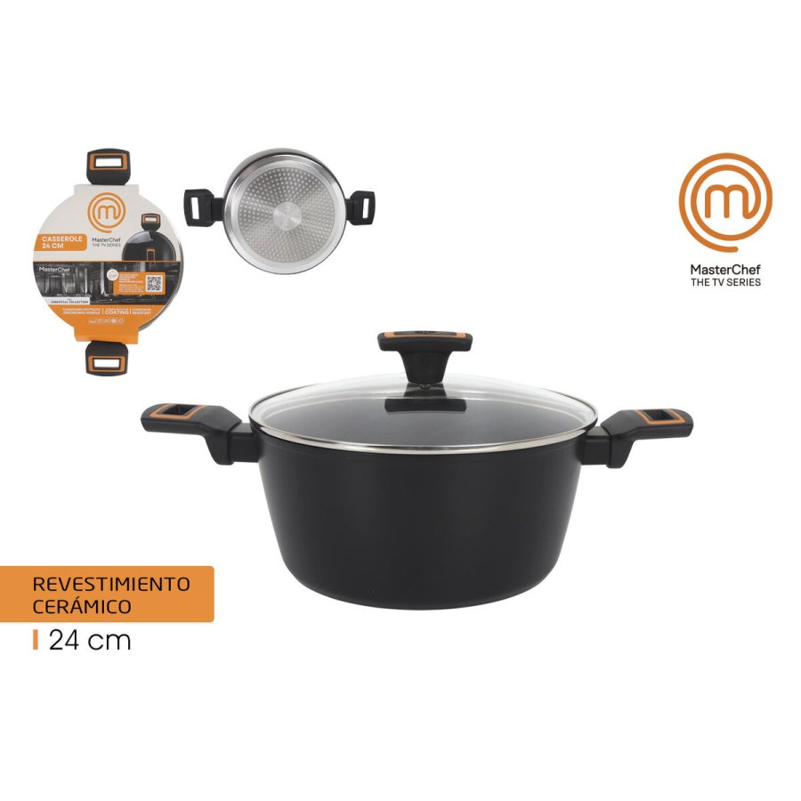 Gryde Med Lg MasterChef 24 cm 2,5 mm (4 enheder) #13