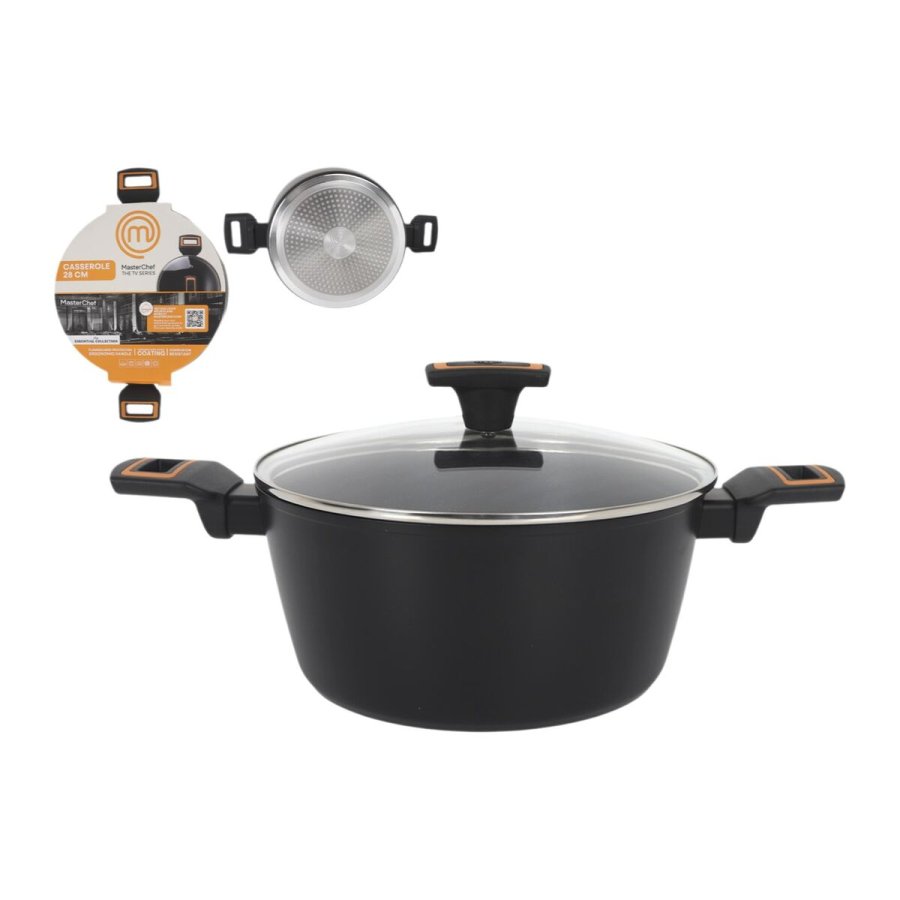 Gryde Med Lg MasterChef 28 cm 2,5 mm (4 enheder) #4
