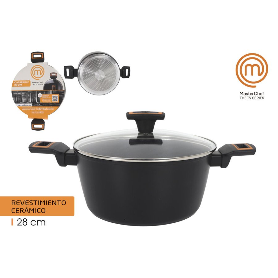 Gryde Med Lg MasterChef 28 cm 2,5 mm (4 enheder) #13