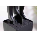 Kkkenkniv MasterChef Sort Slvfarvet 13 cm MULTIFUNKTIONEL (24 enheder) #7