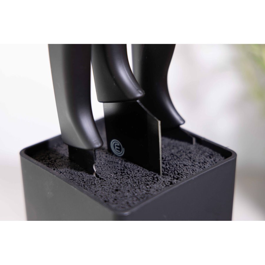 Kkkenkniv MasterChef Sort Slvfarvet 13 cm MULTIFUNKTIONEL (24 enheder) #7