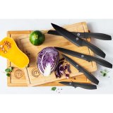 Kkkenkniv MasterChef Sort Slvfarvet 13 cm MULTIFUNKTIONEL (24 enheder) #10