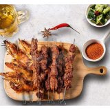 St med grillspyd Algon Metal 27 cm 6 Dele (24 enheder) #17