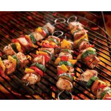 St med grillspyd Algon Metal 27 cm 6 Dele (24 enheder) #21
