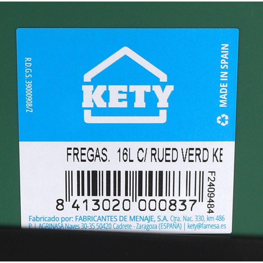 Gulvspand Kety Grn 16 L 40,5 x 30 x 35 cm (6 enheder) #3