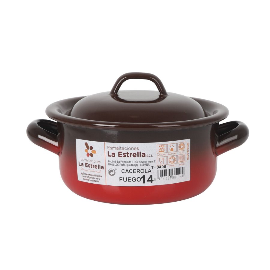 Gryde La Estrella Fuego 1L  14 x 7 cm (6 enheder) #4