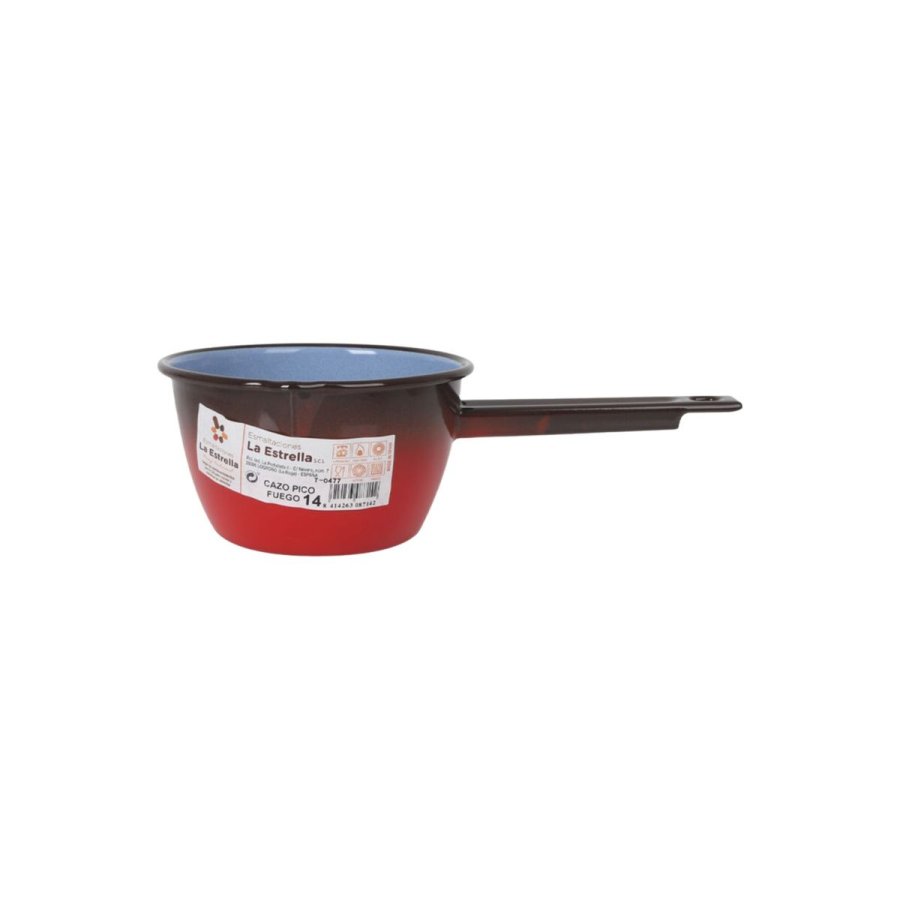 Kasserolle La Estrella Fuego 1,1 L 28,8 x 15,3 x 9 cm (6 enheder) #4