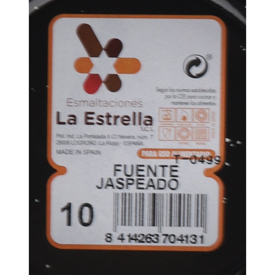 Kasserolle La Estrella Jaspeada 200 ml 16 x 10 x 4 cm (12 enheder) #13