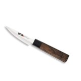Kkkenkniv Quttin PETTY Takamura Brun Slvfarvet 9 cm (12 enheder) #4