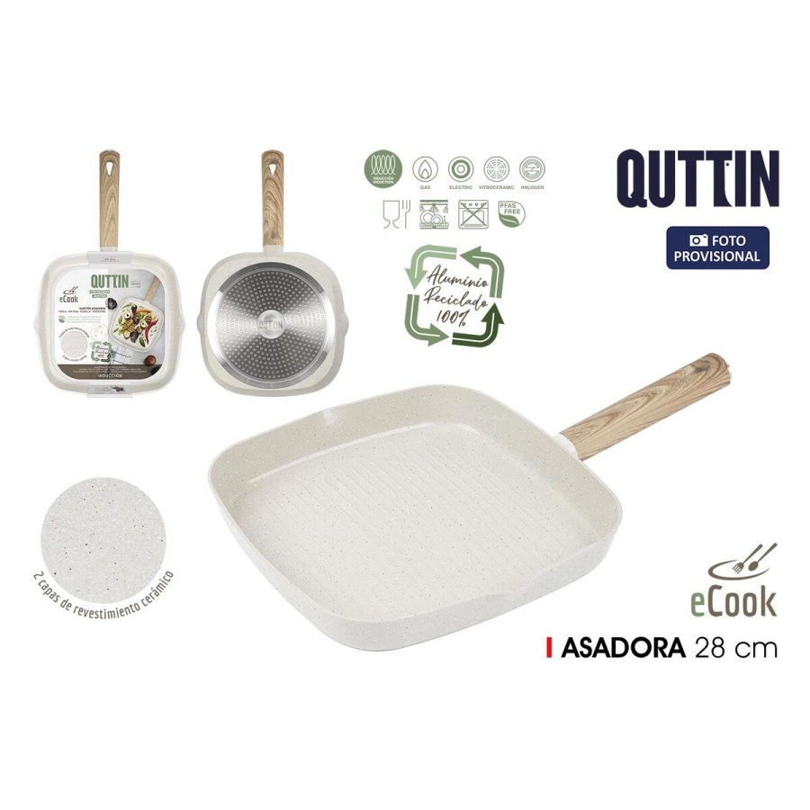 Pande Stegning Quttin ECOOK Hvid (6 enheder) #2