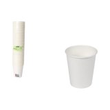 S�t af genanvendelige kopper Algon Hvid 250 ml 50 Dele (18 enheder) #1