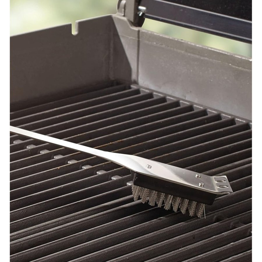 Grill-rensebrste Algon 44 x 6,5 x 4,5 cm Stl (12 enheder) #21