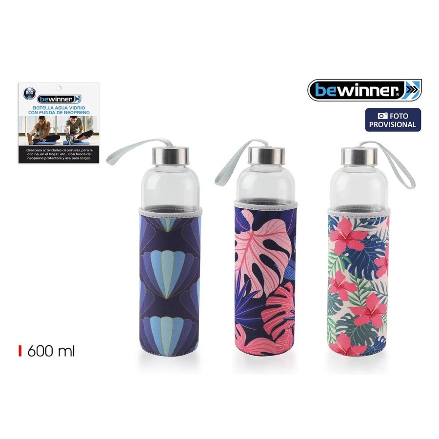 Vandflaske Bewinner Glas 600 ml (24 enheder) #2