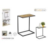 Sofabord Confortime Brun Sort 40 x 25 x 50 cm (3 enheder) #4