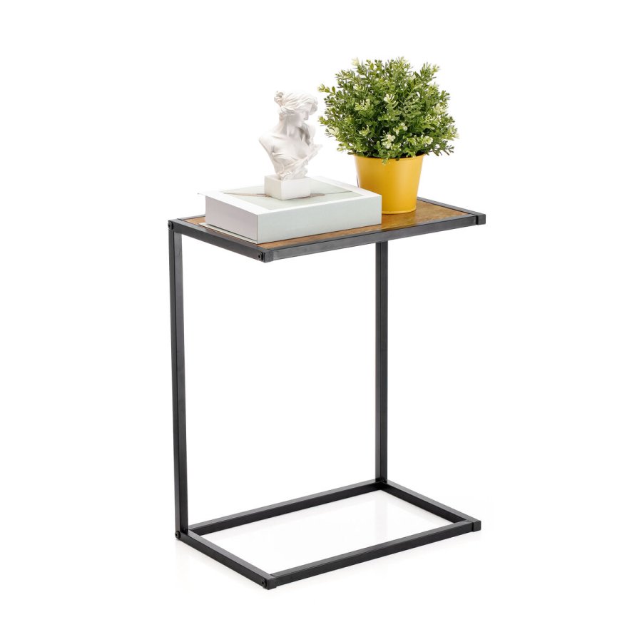 Sofabord Confortime Brun Sort 40 x 25 x 50 cm (3 enheder) #3