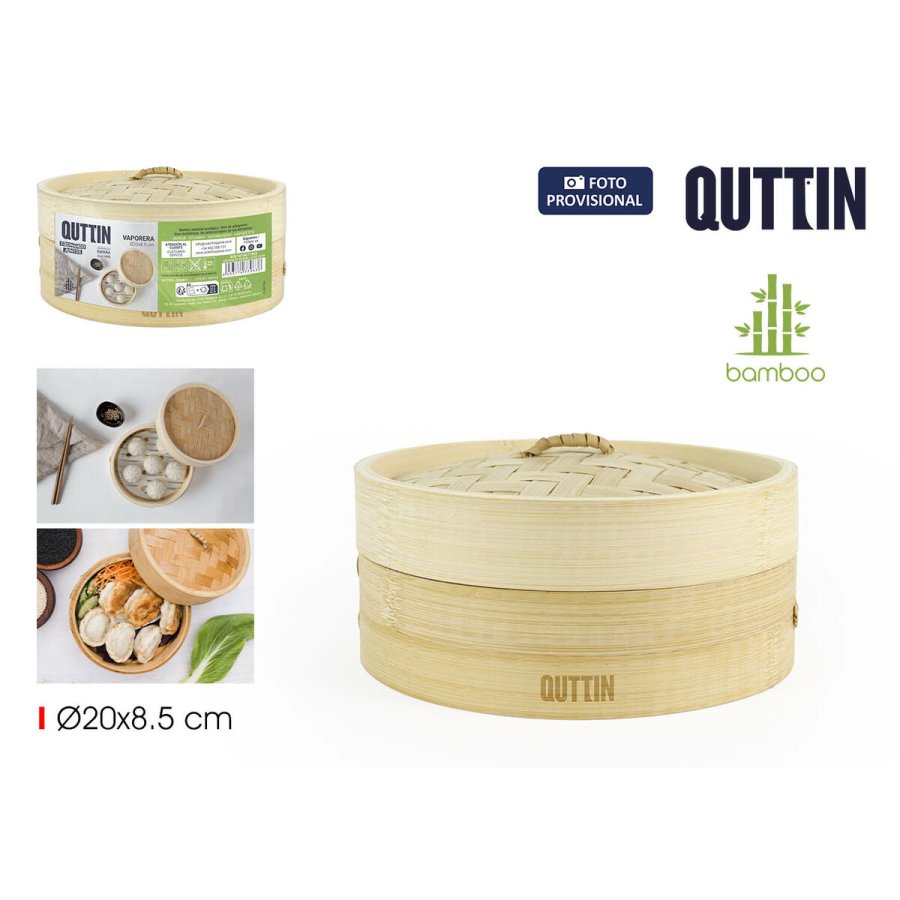Maddamper Quttin Bambus 20 x 8,5 cm (12 enheder) #4