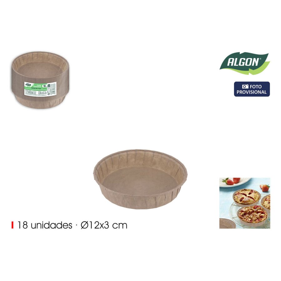 Bageform Algon 12 x 3 cm (18 Dele) (24 enheder) #4
