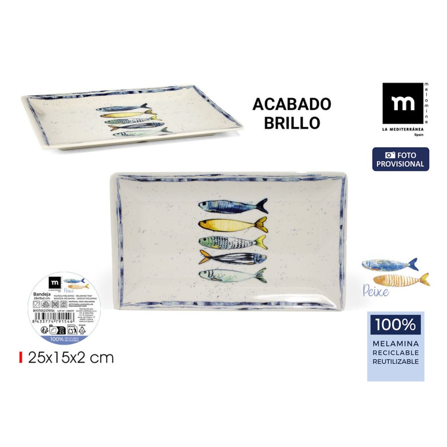 Bakke La Mediterr�nea 25 x 15 x 2 cm (12 enheder) #2